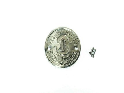 Rare 1932 Singer 15-91 Sewing Machine Silver Badge Emblem Medallion Plate