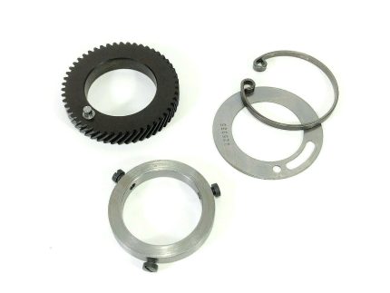 Singer 15-91 201-2 Sewing Machine Hand Balance Wheel Textolite Gear w Retaining Hardware Simanco