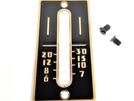 Singer 301 301A Sewing Machine Stitch Length Regulator Lever Cover Plate in Black