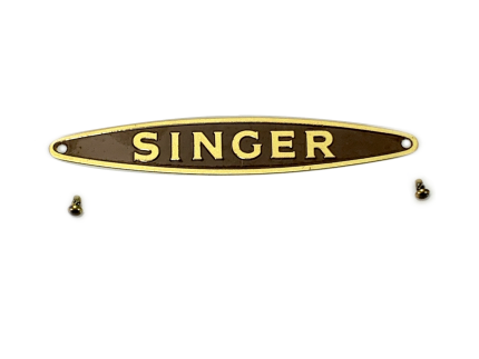 Singer 500 503 Rocketeer Sewing Machine Badge for Light Shroud Simanco 140580