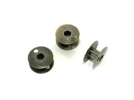 Singer 72W19 Hemstitcher Industrial Sewing Machine Bobbins Cast Steel 213710 Lot of 3
