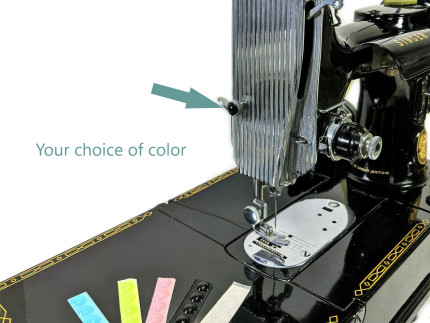 Silicone Bumpers for Singer Featherweight Face Plate Screw Protect Your Paint!