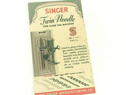 Singer Class 306 Sewing Machine Twin Needle 306x3 Size 14 Simanco 216 316 319 320