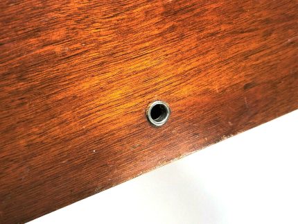 Singer Sewing Machine Bentwood Case Keyhole Escutcheon Ring Key Lock Hardware