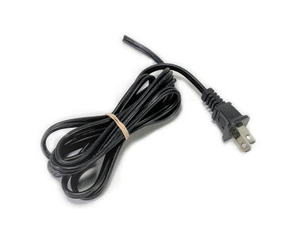 Singer Sewing Machine Single Lead Power Cord w Wall Plug Re-Wire Your Original Bakelite Plug!