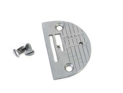 Singer 66 99 Sewing Machine Graduated Throat Needle Plate Simanco 32783 Satin Finish