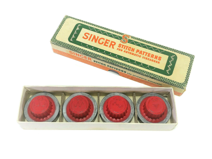 Singer Sewing Machine Automatic Zigzagger Stitch Pattern Cam Set Red Simanco 161008 L
