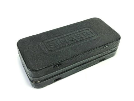 Singer Sewing Machine Crinkle Godzilla Attachment Accessory Case Vintage