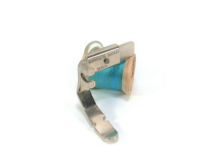 Singer Sewing Machine Slant Shank Wide Zipper Cording Foot Simanco 160689