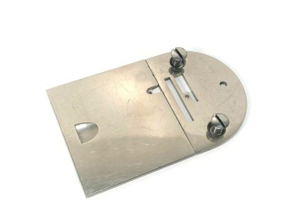 Singer 66 99 Sewing Machine Throat Needle and Slide Plate Set in Nickel Simanco 32602 32569