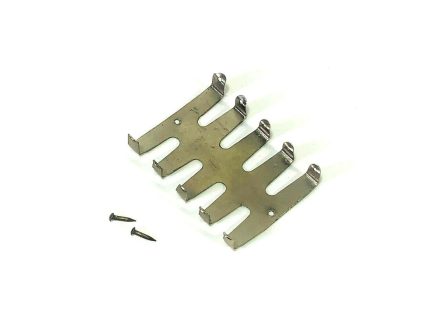 Singer Sewing Machine Oak Puzzle Box Part Clip Bracket Holder for Long Bobbins