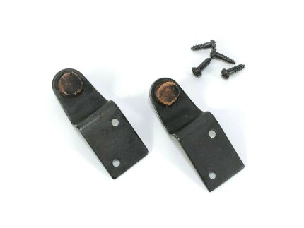 Singer Sewing Machine Bentwood Case Lid Knee Lever Support Brackets Simanco 124318