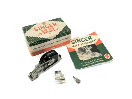 Singer Sewing Machine Slant Shank Zigzag Attachment Zigzagger Simanco 160745